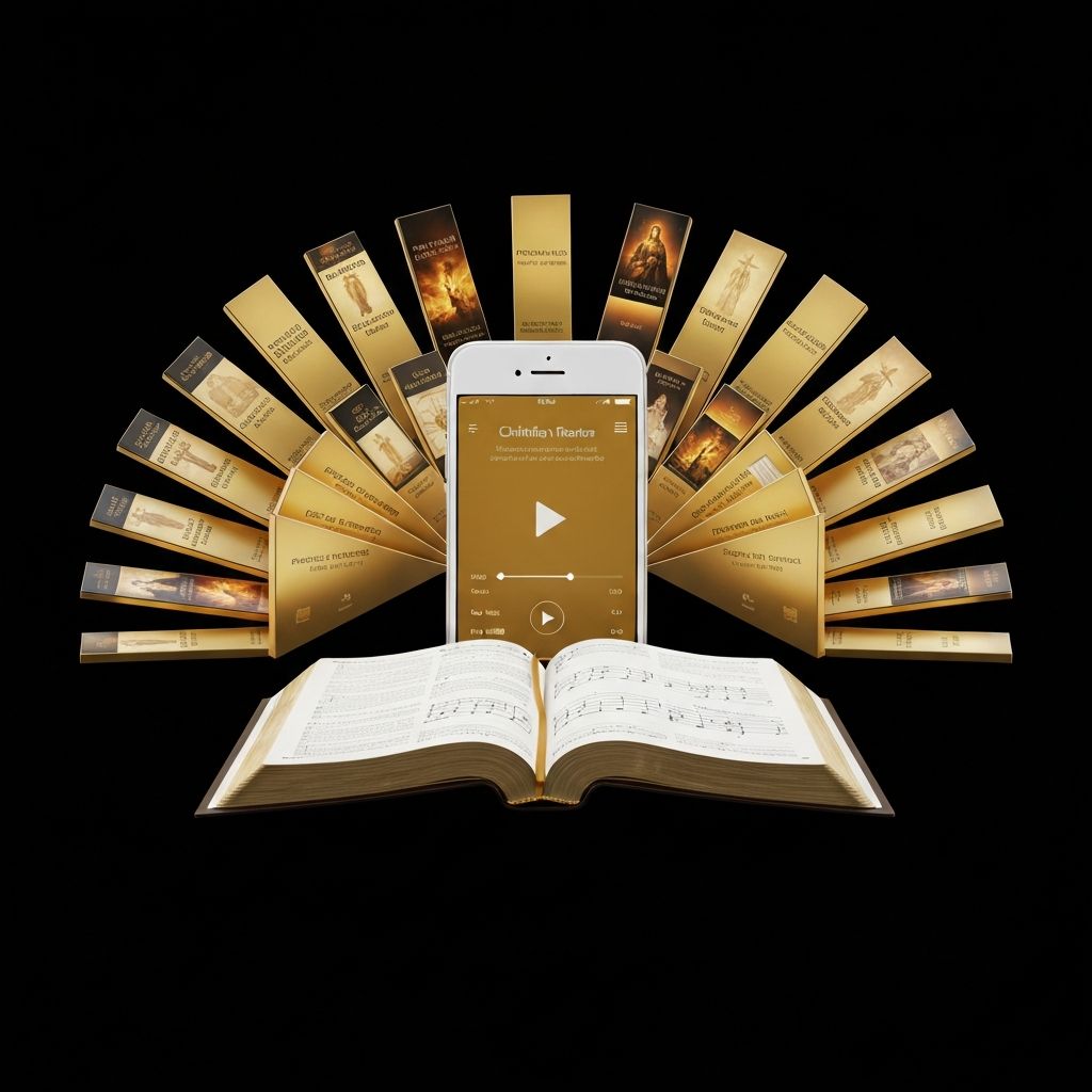 Mockup 3D da Super Oferta: Bíblia, aplicativo e todos os bônus